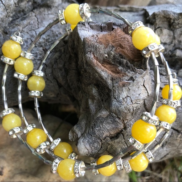 💕Handmade Jasper Beaded Bracelet💕 - Picture 4 of 4